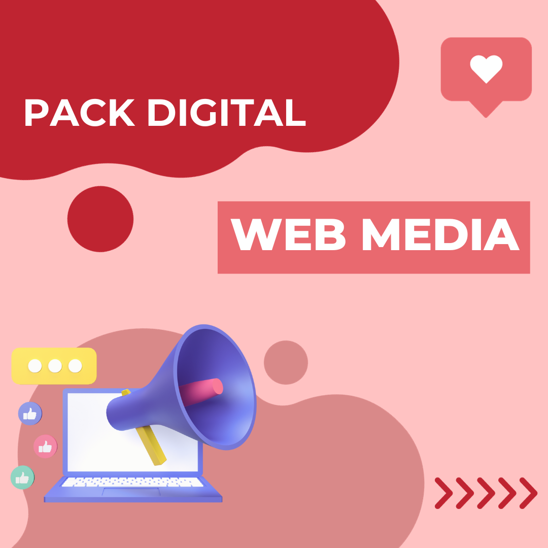 i-like pack digital WEB MEDIA, diseño web, contenido multimedia